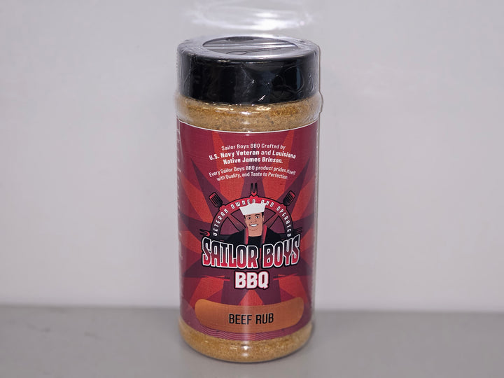 Sailor Boys BBQ Savory Beef Rub 16oz