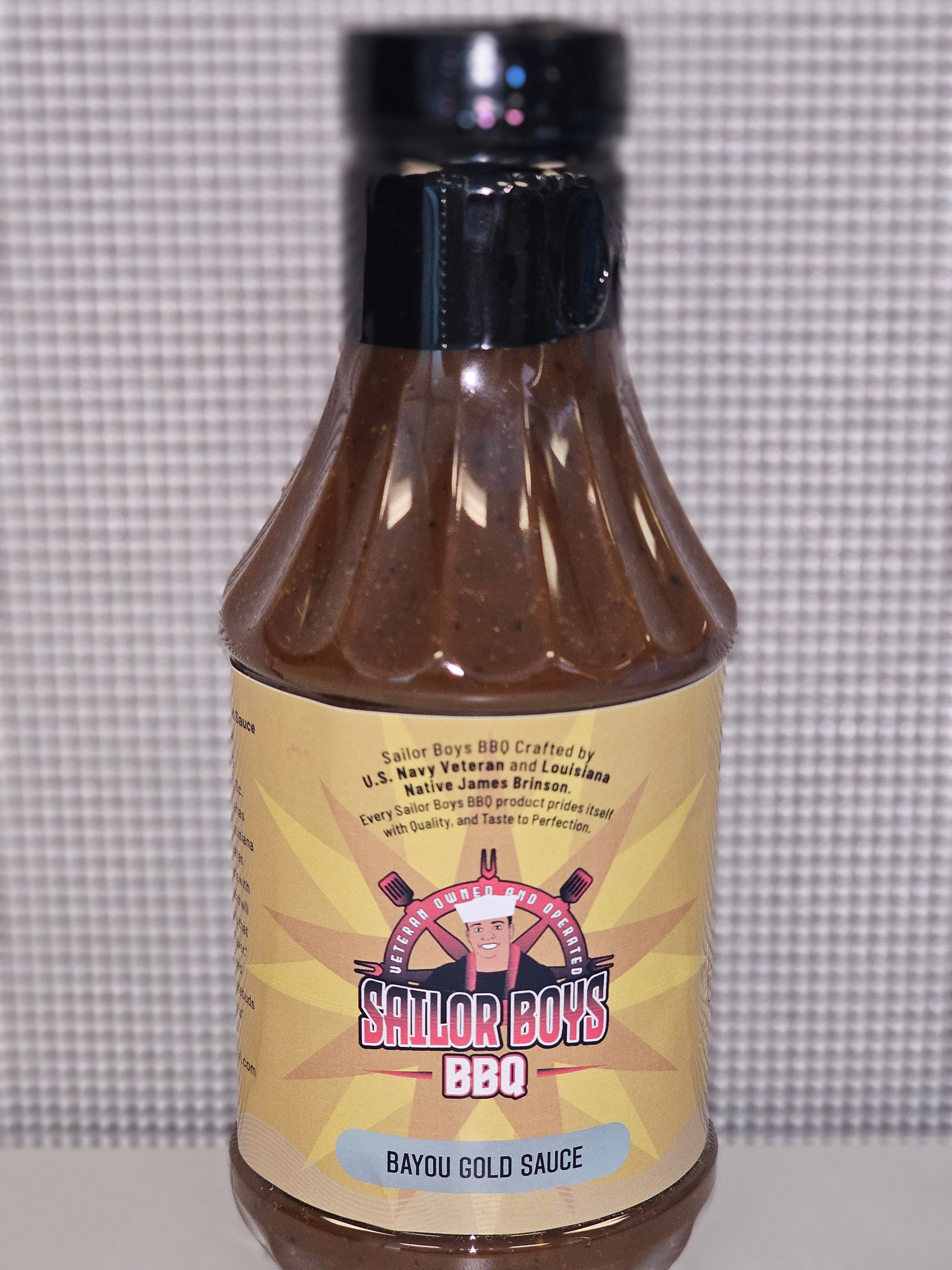 Sailor Boys BBQ Bayou Gold Sauce 16oz
