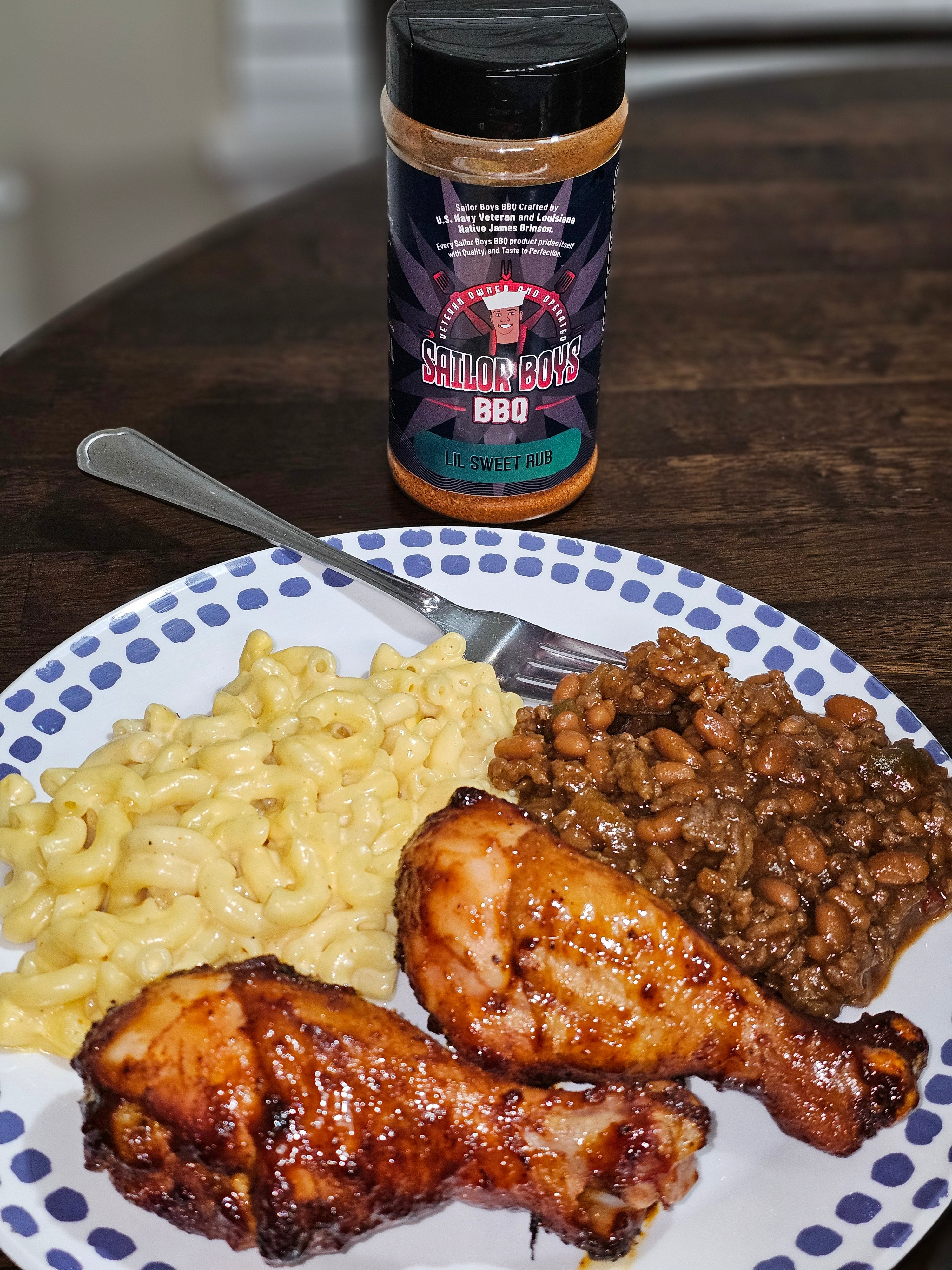Sailor Boys BBQ Lil Sweet Rub 16oz